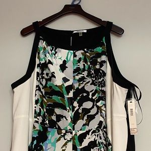DKNY Plus Size Midi Summer Sleeveless Dress